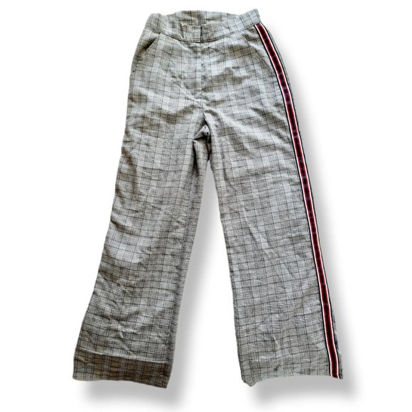 Alice In The Eve, Lucy Wide Leg Maxi Pants Black & White Check fits AU 8-10 - Picture 8 of 8